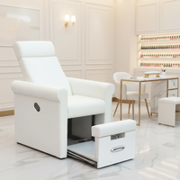 Fauteuils de pédicure compacts et portables, sans plomberie, pour salons de manucure professionnels, avec spa pour les pieds intelligent et peu encombrant, vente en gros