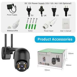 Icsee A8 3MP PTZ กล้อง WiFi ไร้สาย4MP กลางแจ้งระบบเสียงสองทางติดตามอัตโนมัติการ์ด Micro SD ในร่ม - Product Image 2