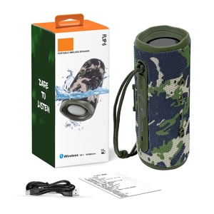 ลำโพงบลูทูธพกพา FLIP6 ขายดี ผ้าหุ้ม ทนทาน ใช้ได้ทั้งในบ้านและนอกบ้าน เสียงเบสหนักแน่น สเตอริโอ ชาร์จไฟได้ ลำโพงมินิ - Product Image 1