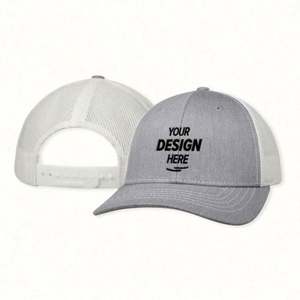 Gorra Trucker de Moda Hip Hop de Alta Calidad con Bordado 3D y Malla, Gorras Trucker con Estampado Puff para Escenas Casuales de Playa y Aire Libre - Product Image 1