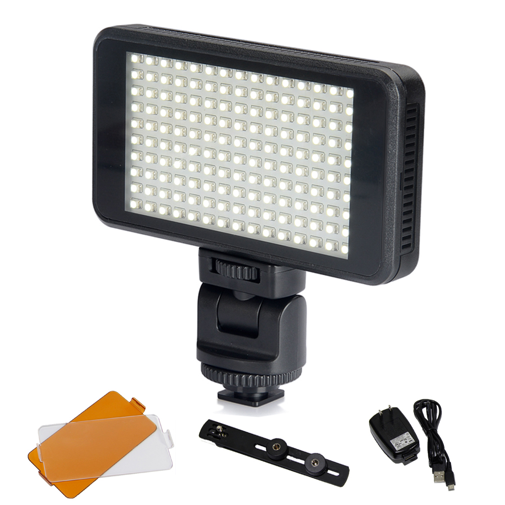 Super Slim Build-in Battery Powered LED Light for Photography, 3200K-6000K LED Video Light for Camera