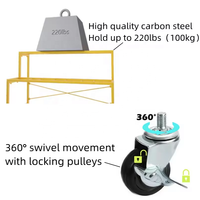 En stock, support de présentation minimaliste en métal doré pour fleuriste moderne, seau décoratif pour fleurs fraîches, support de présentation pour plantes