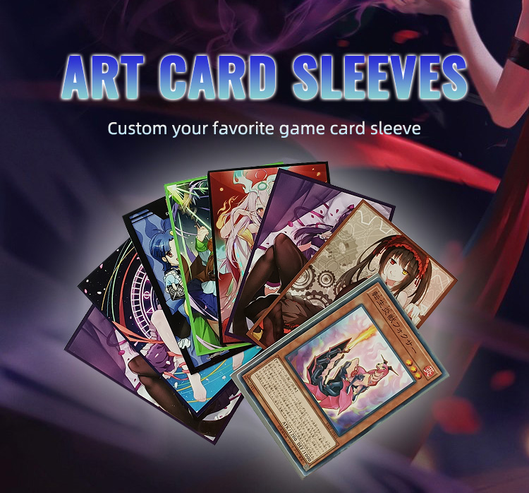 custom japanese size card sleeves Japanese Size Card Sleeves main image 0