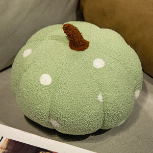 Cojín Decorativo de Felpa con Forma de Calabaza, Relleno de Algodón, Unisex, Accesorio <span class=keywords><strong>para</strong></span> Sofá, <span class=keywords><strong>para</strong></span> Decoración de Muebles - Product Image 2