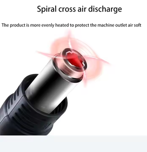 Outils de réparation de soudage à affichage numérique haute puissance 2-en-1 700W Nouveau pistolet à air chaud et plate-forme de <span class=keywords><strong>fer</strong></span> à <span class=keywords><strong>souder</strong></span> Accessible aux ordinateurs mobiles - Product Image 6