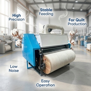 Machine <span class=keywords><strong>à</strong></span> carder et <span class=keywords><strong>à</strong></span> déchiqueter les fibres de coton polyester durable pour ligne de production de finition textile domestique - Product Image 1