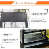 New Style Granit Stein Display Quarz Probe Kunststoff Rack Metall Boden Display Wandfliesen Rack Boden Keramik fliesen Display Rack