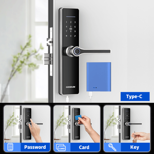 Goodum tuya Wifi vân tay điện tử thông minh an toàn thẻ mật khẩu khóa cửa Keyless số kỹ thuật số khóa - Product Image 5