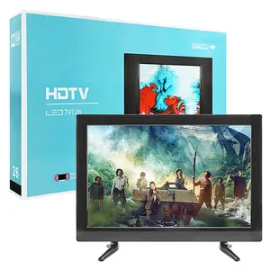 LEDTV19-赤色BOX新しいLEDTV (1080PフルHD1920x1080解像度16:9画面) アフリカテレビ