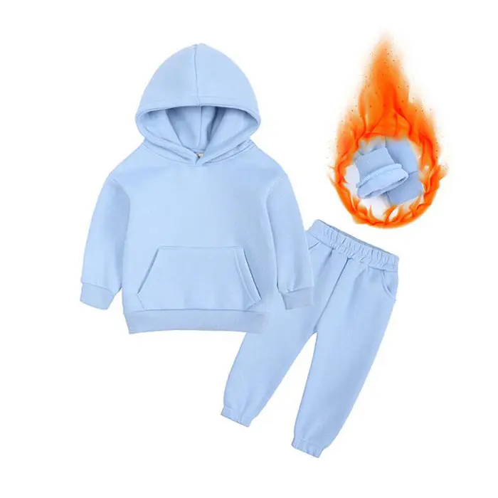Fashion Winter 2-10years Kids Children Boys 2PCS Sports Casual Long Sleeve Clothing Sets jogging suit