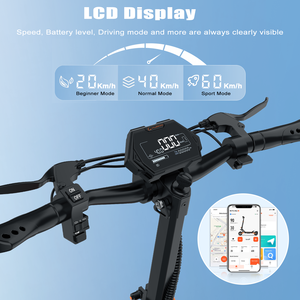 Trottinette électrique F2, autonomie 60 km, moteur 850W, 48V 20Ah, pneus larges, pour adultes, mobilité, F2 850W double moteur, offrant des performances puissantes et une longue autonomie. - Product Image 6