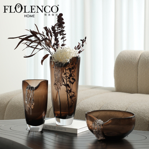 Роскошная стеклянная ваза в скандинавском стиле - Product Image 1