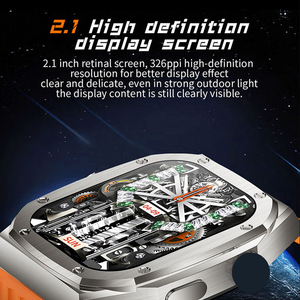 Z79 Max Smartwatch người đàn ông IP68 không thấm nước lớn 460mAh pin la bàn SOS GPS lịch chức năng vuông <span class=keywords><strong>Android</strong></span> Smartwatch - Product Image 3
