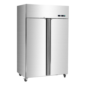 High Quality Equipment Commercial Fridge Two Doors Kitchen Upright Refrigerator - Product Image 1