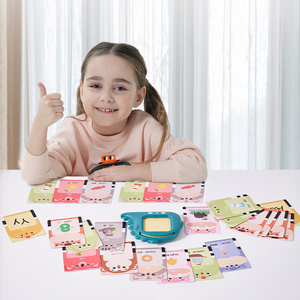 Los más nuevos dinosaurios divertido Aprendizaje Temprano juguete Musical máquina parlante aprendizaje inglés Flashcards máquina juguete parlante - Product Image 2