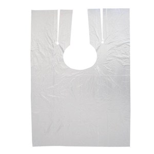 <b>Disposable</b> hair capes, 110x150cm, 50 sheets/pack, waterproof, thickened plastic hairdressing capes for hair coloring and - Product Image 5