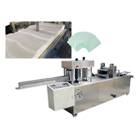 Bavoirs jetables non tissés pour patients, Machine de découpe, serviettes dentaires, bavoirs en papier dentaire, Machine pliante