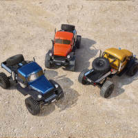 Voiture télécommandée FMS Atlas 4X4 Crawler RTR à l'échelle 1/10, lumières LED, tout-terrain, hobby, camion RC électrique, jouet pour enfants et adultes