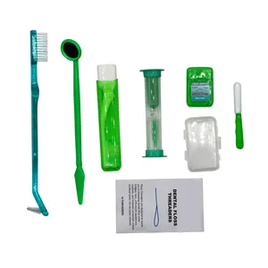 Hot sale high quality customized oral hygiene cleaning orthodontic home dental care kit