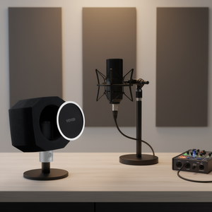 Vevor - Filtro Antipop de Espuma Acústica de Doble Capa para Micrófono, Aislamiento Vocal, Reducción de Ruido - Product Image 2