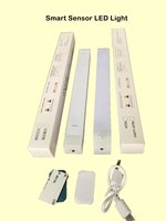 Éclairage de grande surface, détection rapide, lumière LED intelligente à détecteur de mouvement pour chambres, escaliers et coins