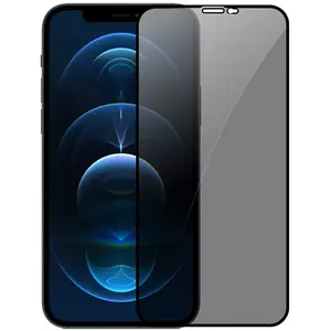 For Iphone 6 7 8 11 12 13 14 Pro Xs Max Plus Xr X High Quality Privacy Anti Spy Full Cover 3D Tempered Glass Screen Protector