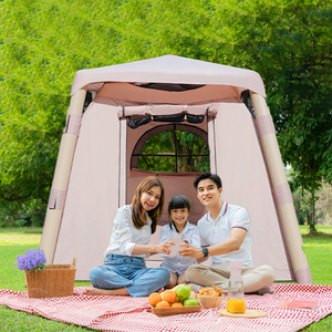 Tienda de Campaña Inflable de 4 Postes, Fácil de Instalar, para 3 o 4 Personas - Product Image 1