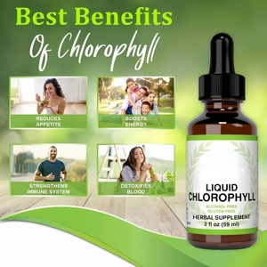 OEM ODM Supported Best Organic Chlorophyll Liquid Adults Licorice Drops Oral Herbal Supplement Extract - Product Image 3