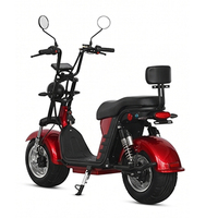 Potente Motocicleta Eléctrica Citycoco 3000w con Llantas Anchas para Adultos