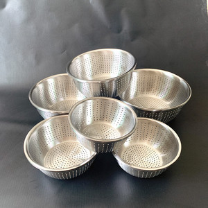 Stainless Steel <b>Colander</b> Set Thickened Drainer For Kitchen Vegetable Fruit Washing Basin - Product Image 4