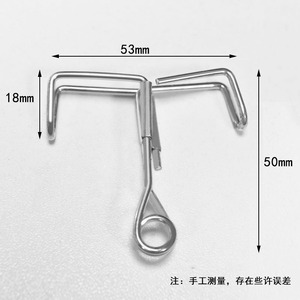 Hose stop <b>clamp</b>, latex hose <b>clamp</b>, spring spiral stop <b>clamp</b>, equipment for junior and senior high school chemistry and biology - Product Image 5