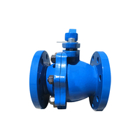 Vanne à boisseau sphérique en fonte ductile DIN3357, corps en acier inoxydable SS304, disque CF8, tige en acier au carbone WCB, joint NBR, commande manuelle, fournie directement par l'usine