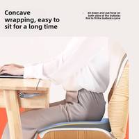 Coussin de siège auto pour adulte, orthopédique, en mousse à mémoire de forme et gel rafraîchissant, avec amortisseur de chocs pour le coccyx et les fesses