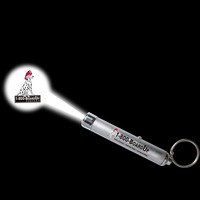 Custom Logo Projector Pen Image Projection LED Flashlight Laser Pointer Key Chain Promotional Gifts