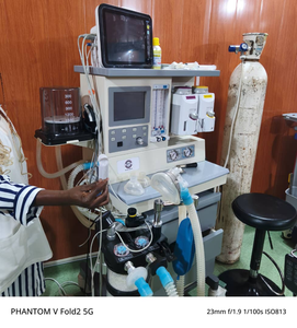 BJHRD GSM-IIIA O2 + аппарат для воздушной анестезии с монитором пациента для ветеринарии и проверки личности - Product Image 6