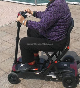 <span class=keywords><strong>Precio</strong></span> de fábrica, Scooter Eléctrico jokky plegable de cuatro ruedas para adultos con asiento grande, scooter de movilidad plegable - Product Image 3