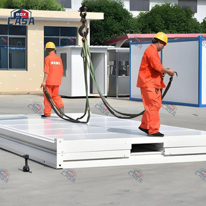 <span class=keywords><strong>Casa</strong></span> prefabbricata dalla cina Casas Contenedor contenitore pieghevole in acciaio e pannello Sandwich per la vendita - Product Image 1