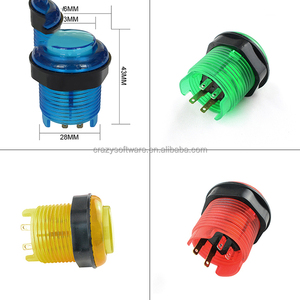 Top Quality Standard <strong>Push</strong> <strong>Buttons</strong> Switch for <strong>Arcade</strong> <strong>Games</strong> Console - Product Image 4