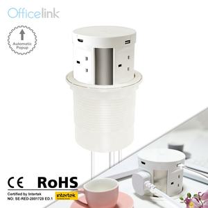 Boîte de table de conférence USB, portable, avec chargeur sans fil et chargeur USB - Product Image 1