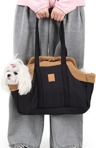 Bolso <span class=keywords><strong>de</strong></span> Hombro para Mascotas Peludas, Fácil <span class=keywords><strong>de</strong></span> Transportar, para Perros Pequeños, Ideal para Compras, Viajes y Uso al Aire Libre - Product Image 4