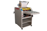 SMFM390C 370mm film machine à plastifier chauffage à l'huile rouleau chaud machine à plastifier petit plastifieur