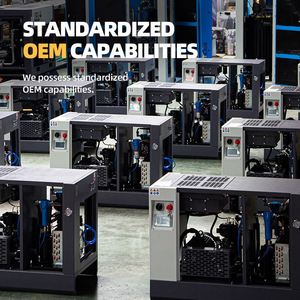 เครื่องอัดอากาศแบบสกรูแม่เหล็กถาวร VFD อุตสาหกรรม 7.5kW-250kW ระบบลม 0.7-1.0MPa - Product Image 3