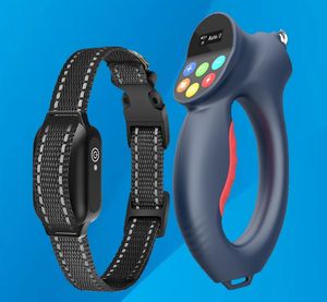 Intelligentes elektronisches hundeleinehalsband spannungserkennung löst automatisch vibration und elektroschock aus fahrtierhundeleinehalsband - Product Image 1