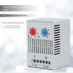 ZR0011 pequeño termostato ventilador calentador gabinete Control automático de temperatura normalmente abierto/componentes normalmente electrónicos - Product Image 3