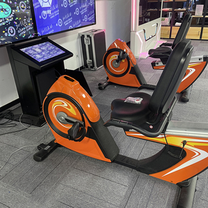 Bicicleta de Ciclismo AR Inmersiva Multijugador con Pantalla Grande, Sistema Interactivo de Bicicleta y Juego, Bicicleta de Spinning para Grupos y Familias - Product Image 4