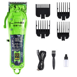 Cortadora de pelo eléctrica Limei M8, recortadora profesional de salón con USB recargable de 2000Mah para barberías y uso doméstico - Product Image 1