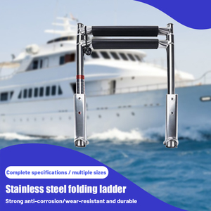 Scaletta Pieghevole a Due Sezioni per Imbarcazioni, Passerella per Barche da Esplorazione, Accessori Hardware Specifici per Yacht - Product Image 4