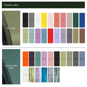 เสื่อโยคะ PU ทรงรีแบบกำหนดเองฐานยางธรรมชาติกันลื่นโลโก้เลเซอร์ MOQ ต่ำ - Product Image 6