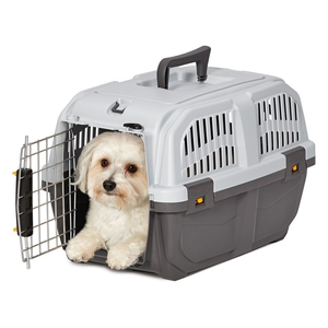 Fast Delivery Fashion Airline Approved Portable PP Large Air Travel Kennel on Wheels Pet Dog Cat Carrier <b>Crate</b> Cage - Product Image 1