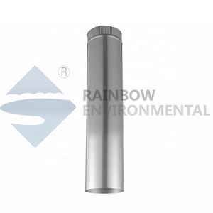 Système de cheminée à <span class=keywords><strong>paroi</strong></span> <span class=keywords><strong>simple</strong></span> en acier inoxydable, tuyau de cheminée pour poêles à bois - Accessoires pour cheminée - Product Image 2